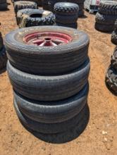 4 TIRES ON RIMS