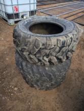 (3) FOUR WHEELER TIRES