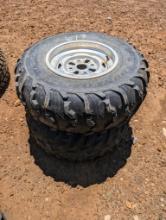 (2) FOUR WHEELER TIRES