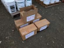 PALLET W/APPROX 25 EPOXY BUCKETS FOR FLOORING