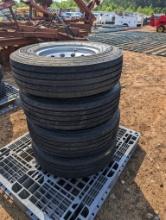 (4) NEW ST 235/80R16 TIRES