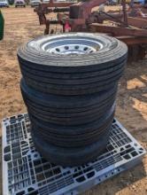 (4) NEW ST 235/80R16 TIRES