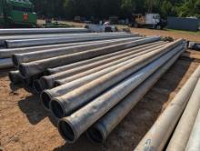 (20) 10 INCH X 28FT ALUMINUM IRRIGATION PIPE