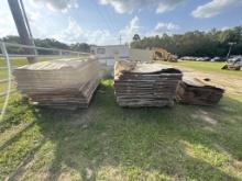 (3) PALLETS W/CARD BOARD BOXES