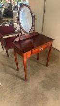 VANITY DESK W/MIRROR