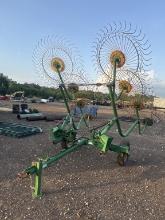 COSMO 8 WHEEL HAY RAKE