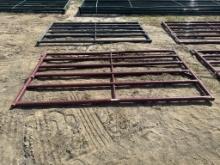 PRIEFERT HEAVY DUTY 8FT GATE, RED