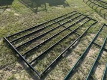 NEW PRIEFERT 12FT GATE, BLACK