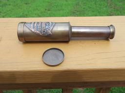 Small Brass Property Of Wells Fargo & Co Express San Francisco Division Telescope