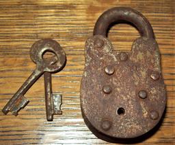 Folsom Prison Cabinet Lock with keys