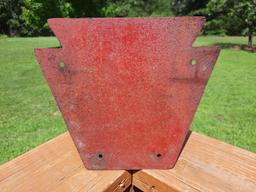 Cast Iron Pennsylvania Railroad Keystone Sign Railway Depot Sign
