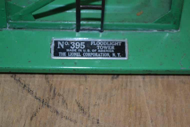 Lionel No. 395 Floodlight Tower
