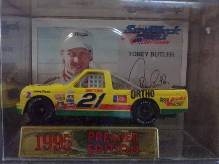 Lot of 6 Includes (5) 1995 Premier Edition Race Trucks & 1 Racing Champion Car