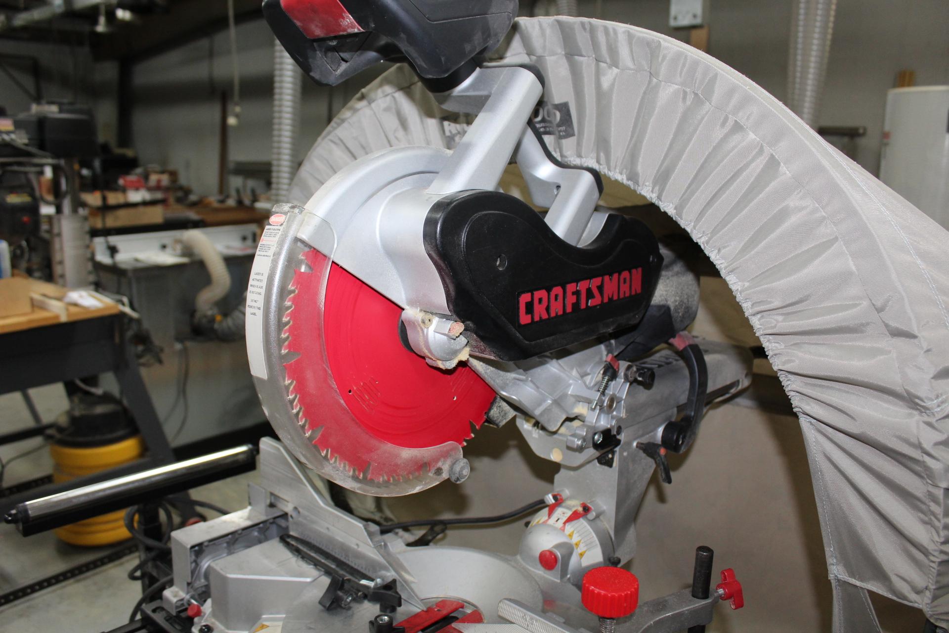 Craftsman 12" Laser Slide Compound Miter Saw.