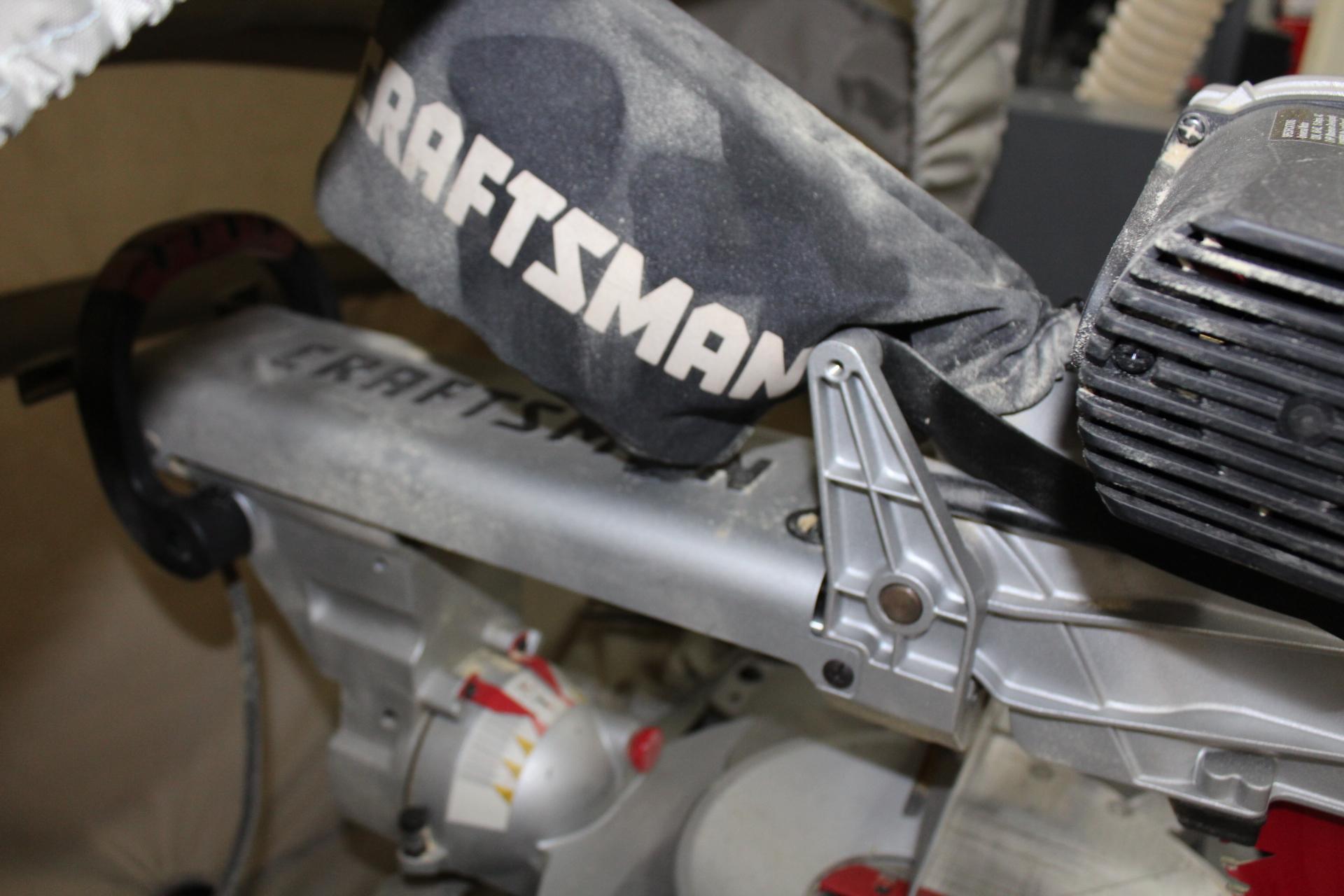 Craftsman 12" Laser Slide Compound Miter Saw.
