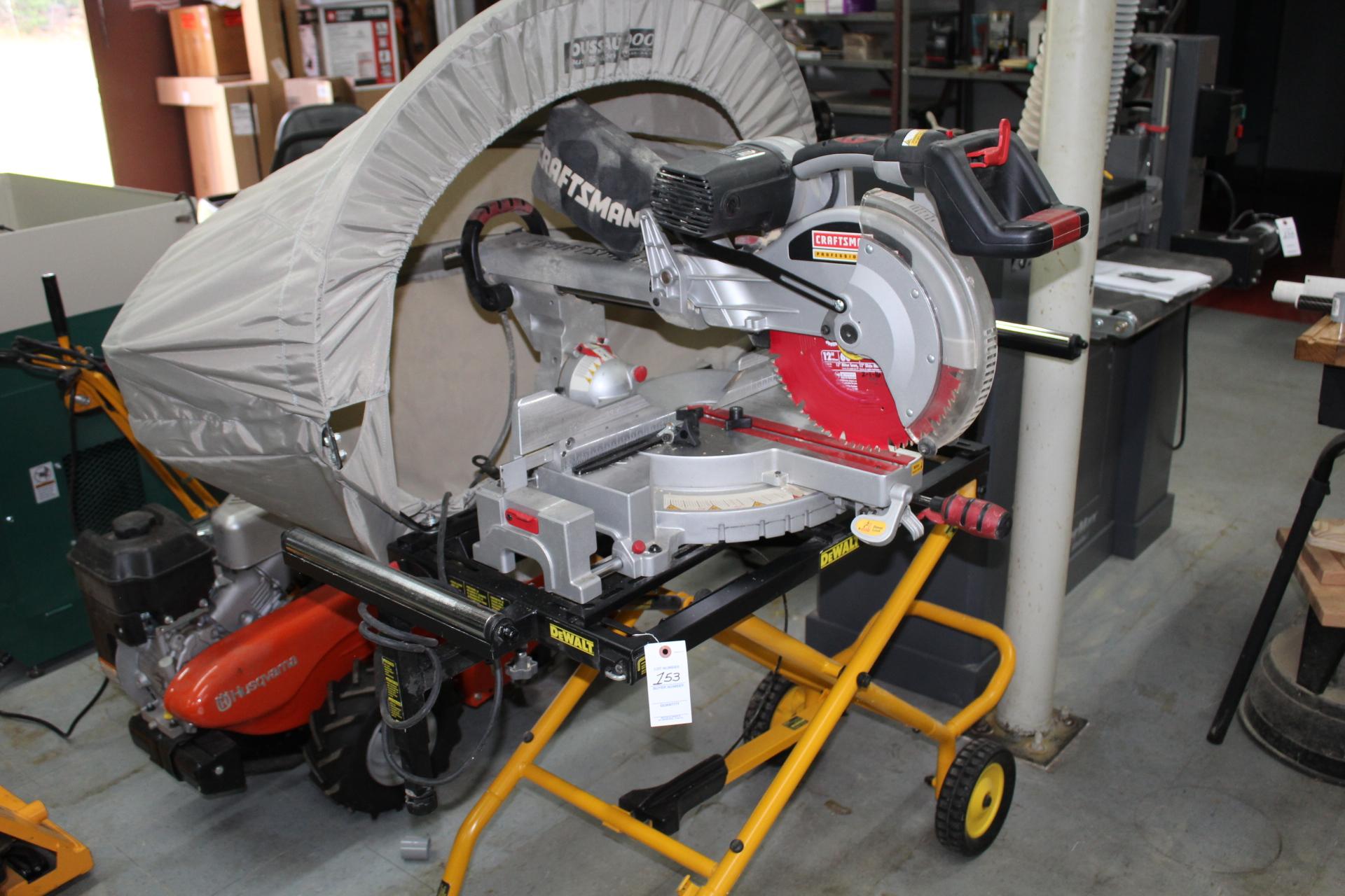 Craftsman 12" Laser Slide Compound Miter Saw.