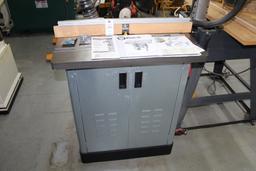 Rockler Router Cabinet W/porter-cable Router & Prolift.