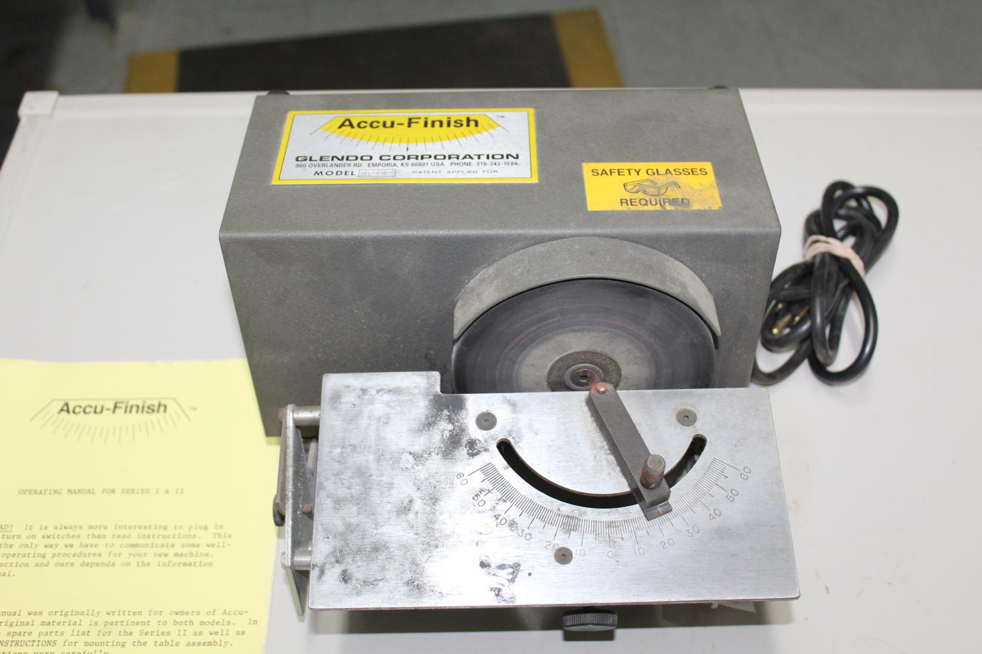 Glendo "accu-finish" Model Af102 Tool Sharpener.