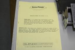 Glendo "accu-finish" Model Af102 Tool Sharpener.