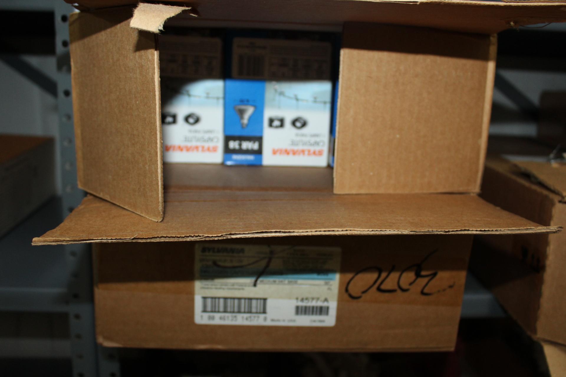 2 Cases Of Sylvania Par 38 Halogen Flood Light Bulbs.