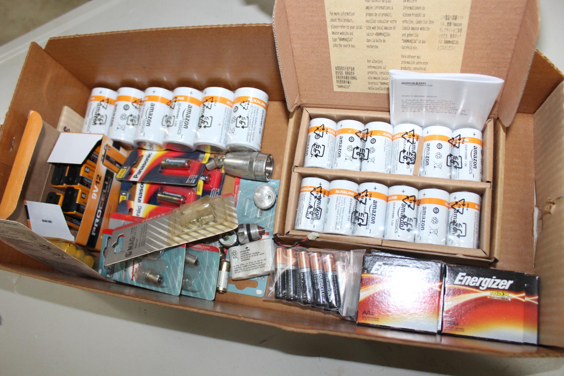 1 Lot Of New Batteries.