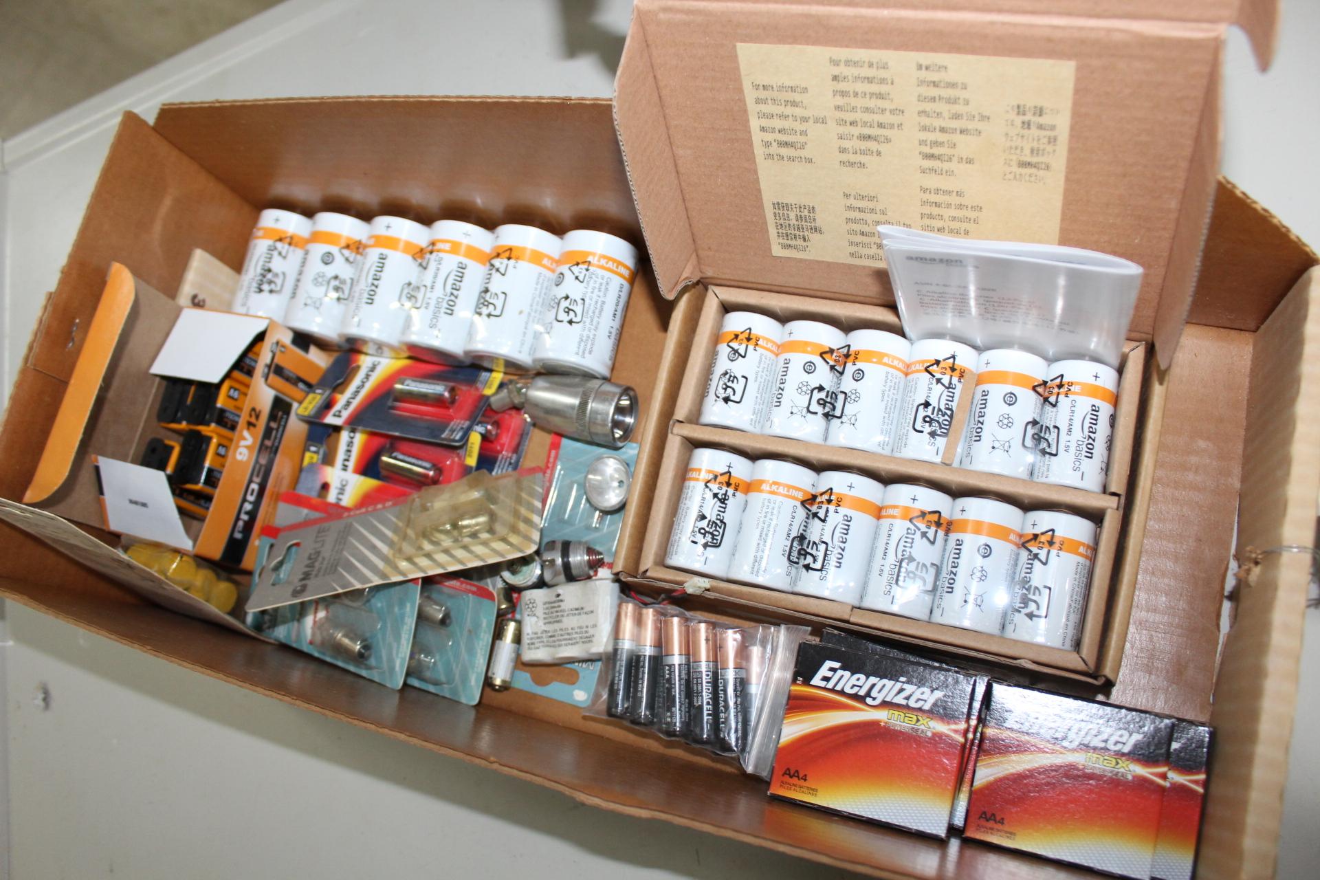 1 Lot Of New Batteries.