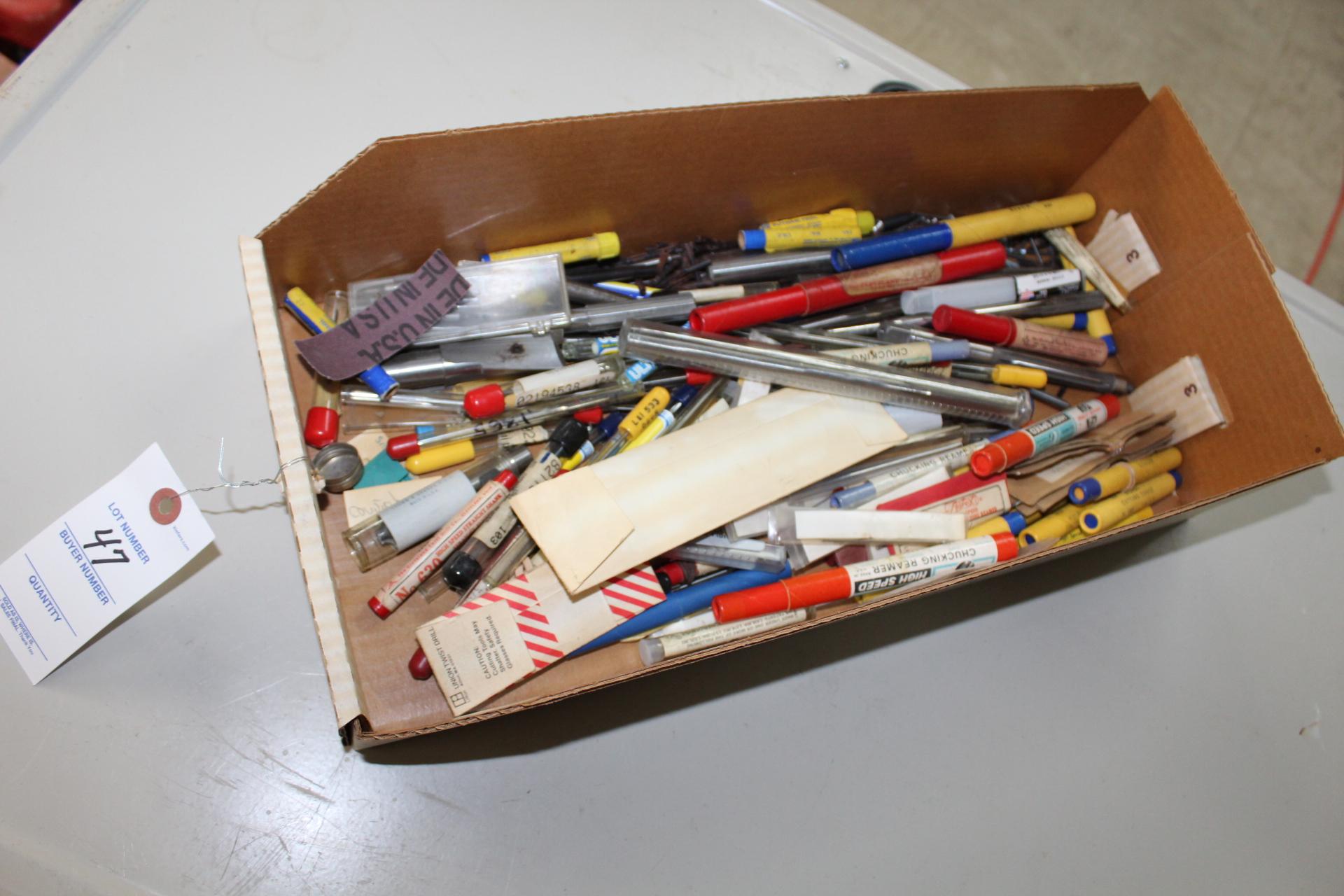 Box Lot- High Speed Reamers.