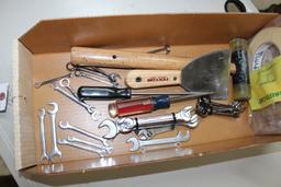 Box Lot- Craftsman Wrenches, Mallet, Etc…