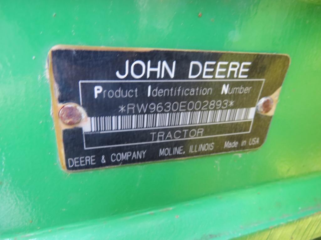 2008 John Deere 9630 Tractor