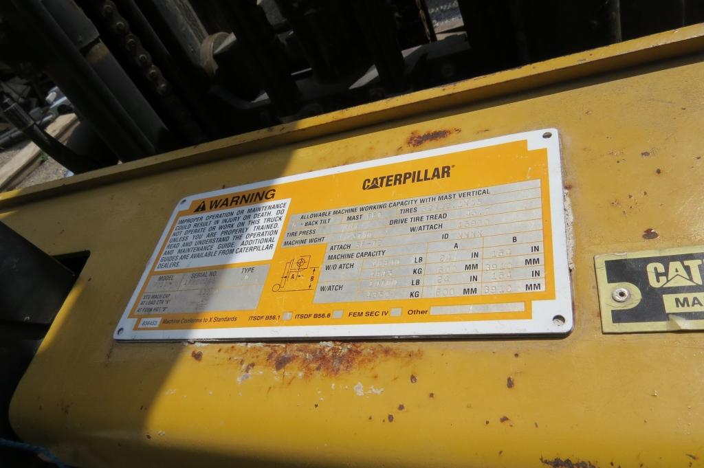"1993 Caterpillar VC110F Serial: 1FK00348