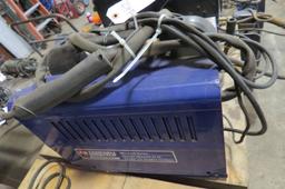 Campbell Hausfeld Standard Duty Flux Core 80 Mig Welder  includes Helmet