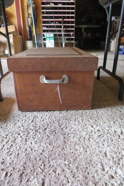 Custom Made Wooden Trunk