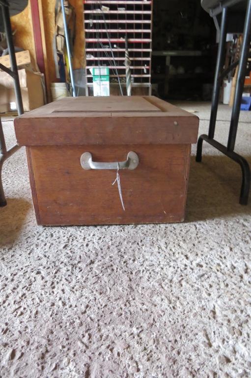 Custom Made Wooden Trunk