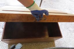 Custom Made Wooden Trunk