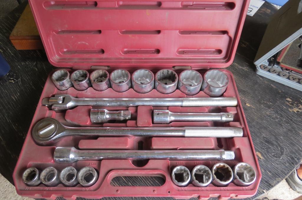 Northern 3/4" Ratchet & Socket Set