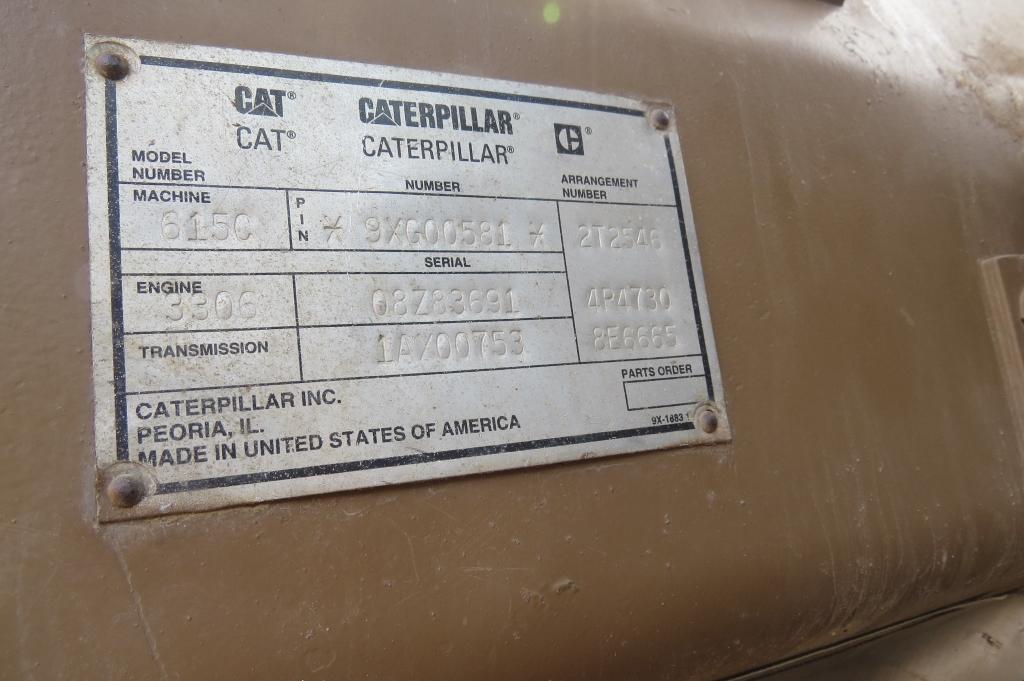 CAT 615C PAN