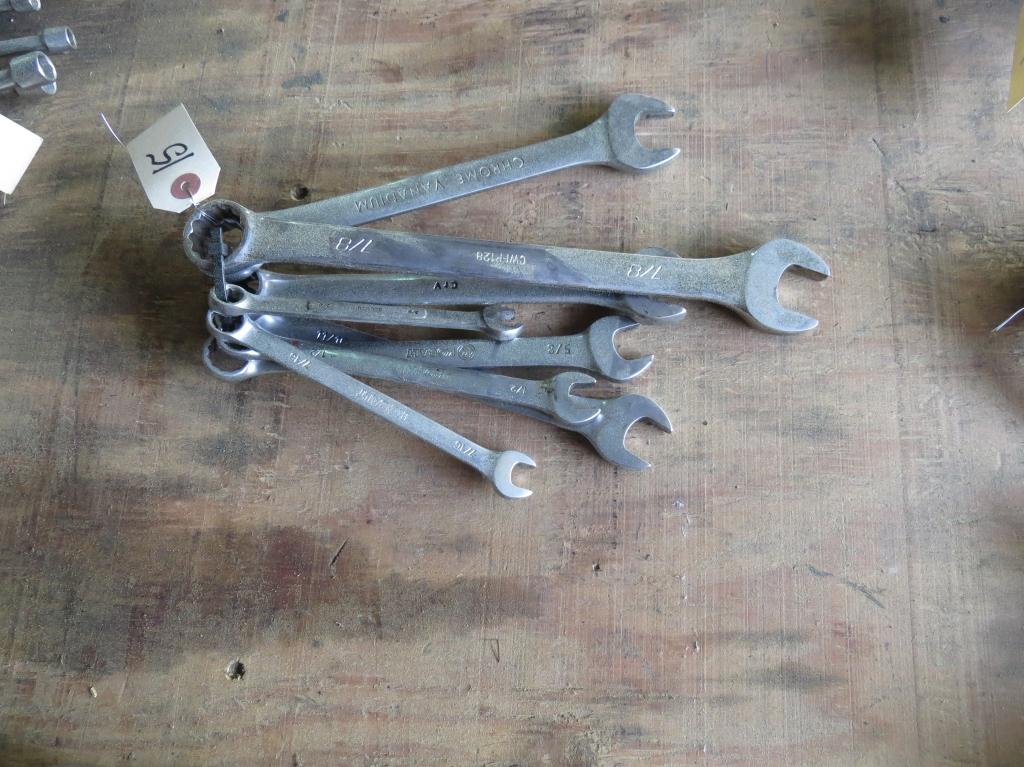 Set of Standard Wrenches