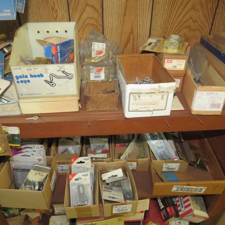 Shelf contents (see pics)