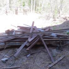 Scrap metal lot