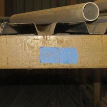 Shelf contents-misc. pvc pipe, various sizes