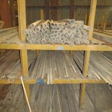 Shelf contents-misc. pvc pipe, various sizes