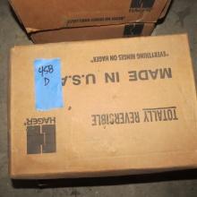 Two Boxes of Reversible Hinges