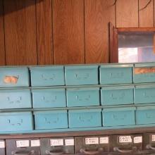 Cabinet and Contents