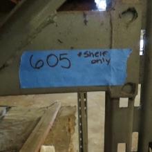 Steele shelving unit