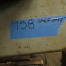 Steel shelving unit 7'x20'