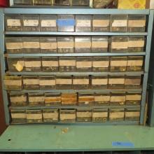 Cabinet and contents