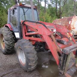 CASE 4230 MFWD w/Loader & Forks