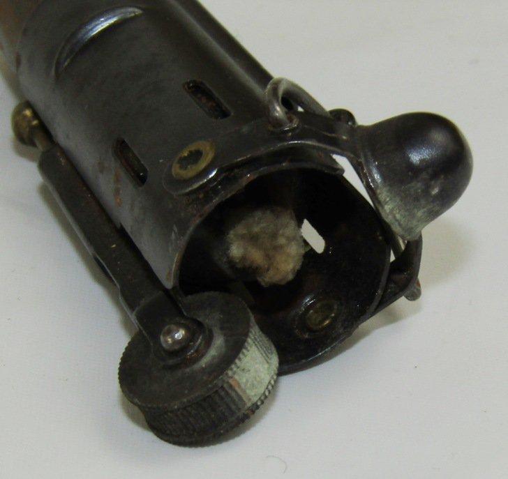 2pcs- Original WW1/WW2 Period Bowers Cigarette Lighter-Large Pipe