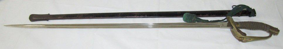Model 1889 Prussian Infantry NCO Sword With Scabbard/Portapee-Eickhorn