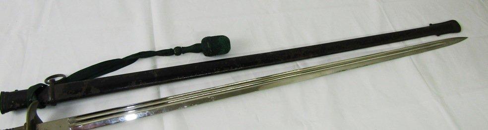 Model 1889 Prussian Infantry NCO Sword With Scabbard/Portapee-Eickhorn
